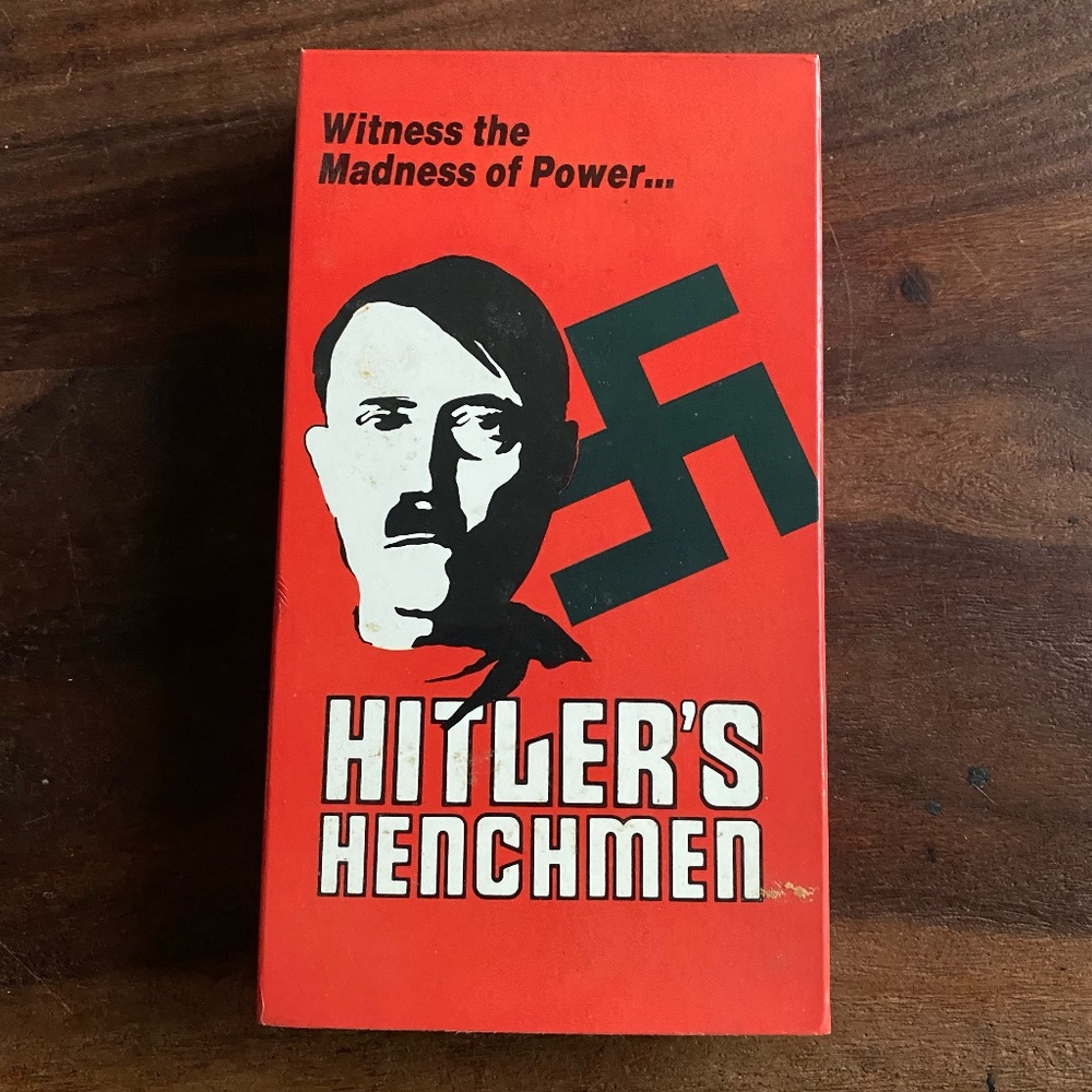 Hitler's Henchmen Witness the Madness of Power VHS Tape